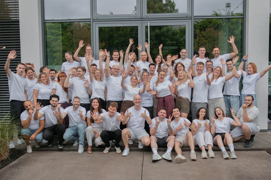 Mitarbeiter als gemeinsames Team für die Energiebranche